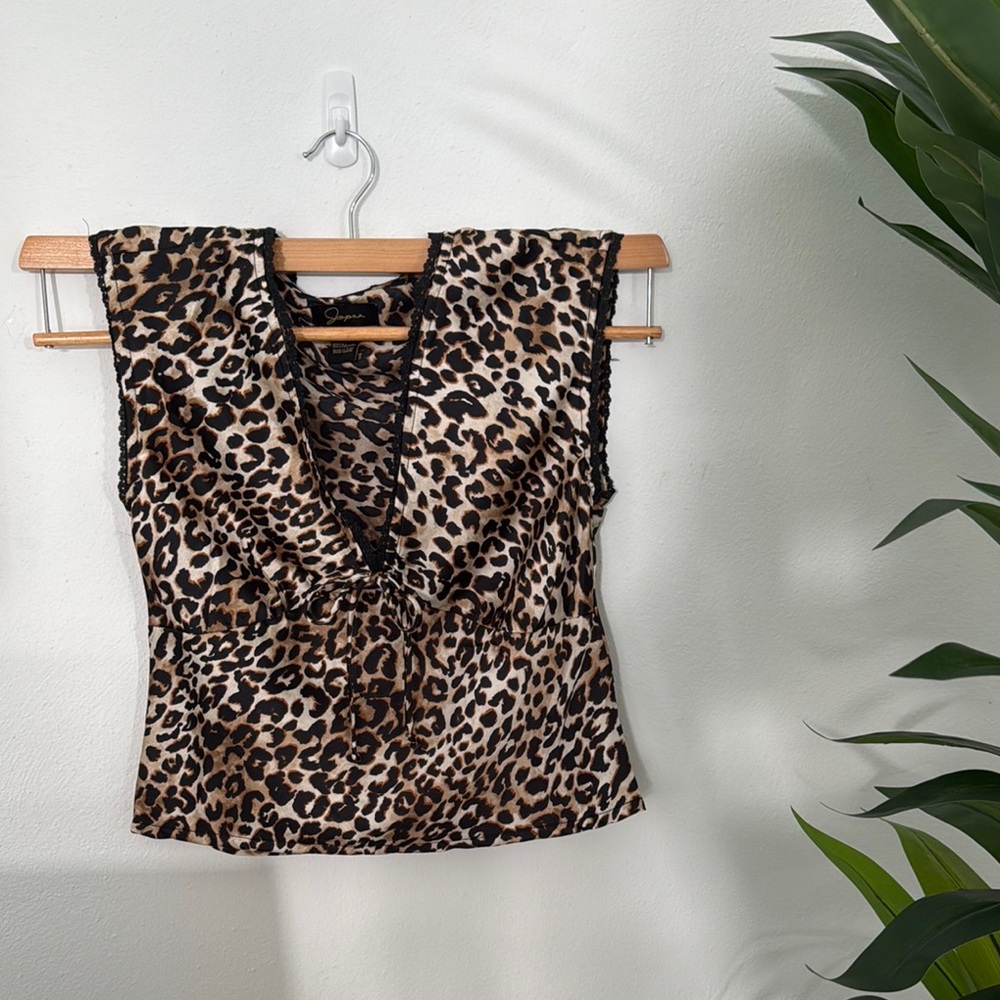 Leopard Print Women's Top
